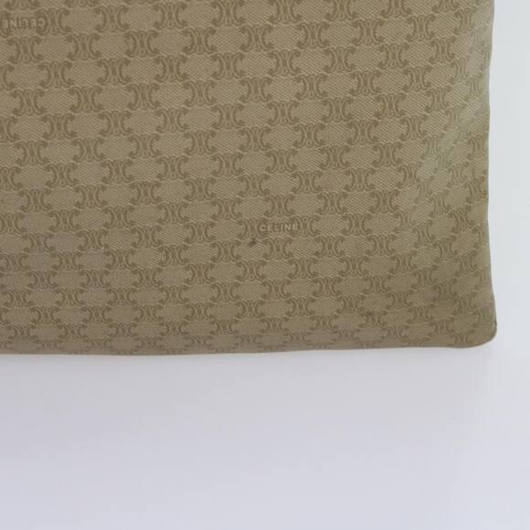 CELINE Macadam Canvas Tote Bag Beige - Picture 4 of 13